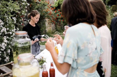 Barcatering bei einer Hochzeit