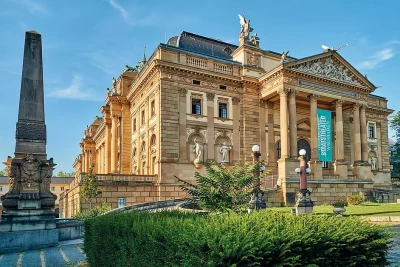 Staatstheater in Wiedbaden von Außen