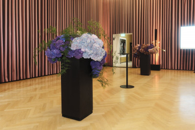 Blumenskulpturen Flowerboiz Frankfurt – GOOSE Gourmet