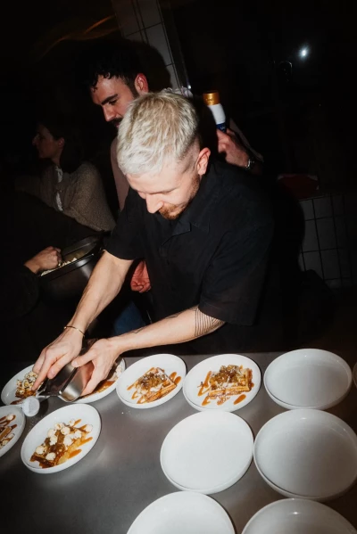 Waffel Dessert Weihnachtsfeier Frankfurt – GOOSE Gourmet